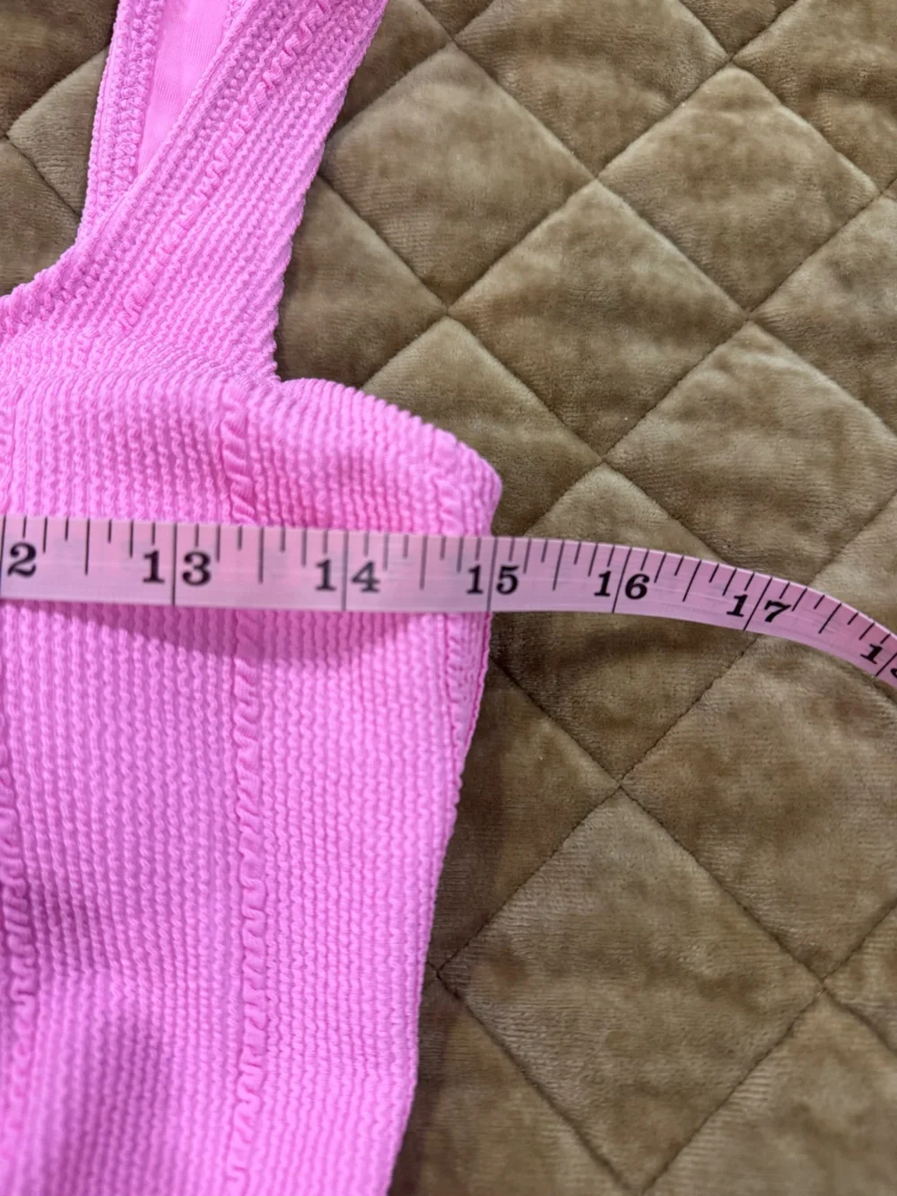 Aerie Pink One-Piece Swimsuit- fun flattering comfy material🩷cute color